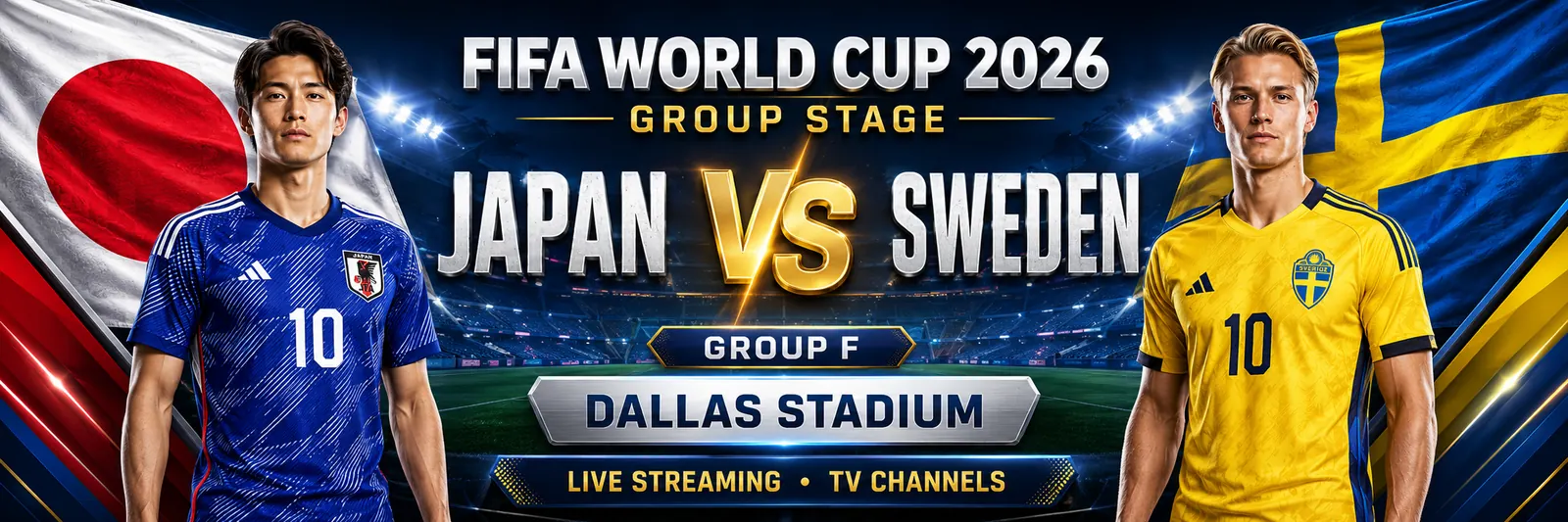 Japan vs Sweden Result 1-1: Goals & Match Report