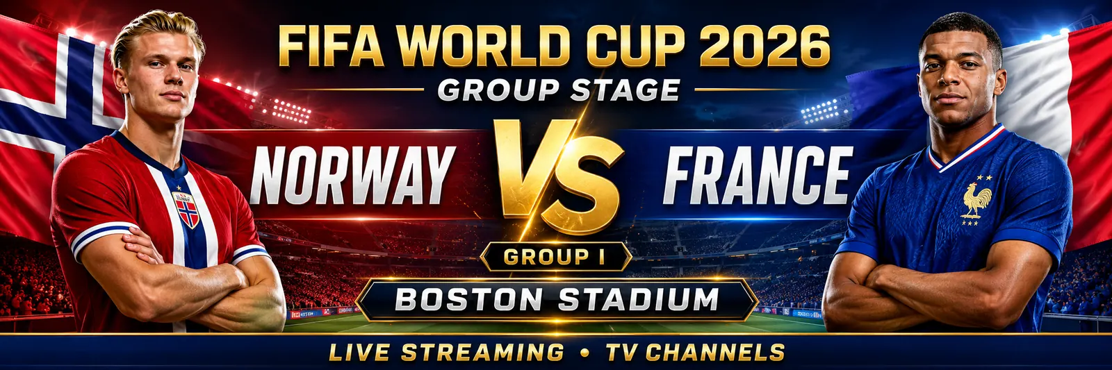 Norway and France before their World Cup 2026 Group I match
