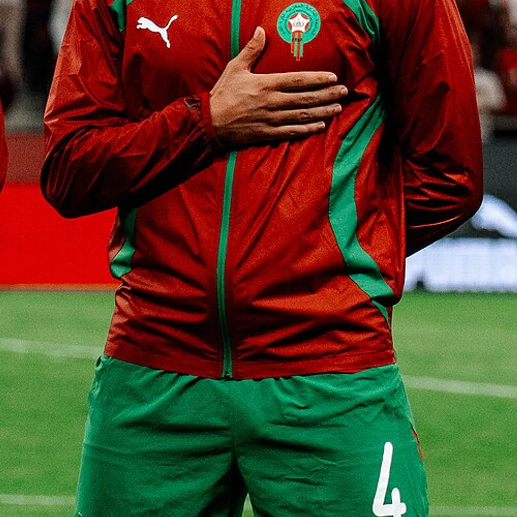 Sofyan Amrabat - Morocco squad photo